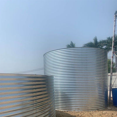 Qualität  RAS Cultivating Lvju Hot Dipped Galvanized Stock Tank Corrugated Steel Water Tank Bowl usine